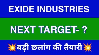 Exide Industries Share Latest News  Exide Industries Share news today Exide Industries Share price [upl. by Mayer]