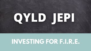 My thoughts on QYLD amp JEPI Ultra High Dividend ETFs [upl. by Amati]