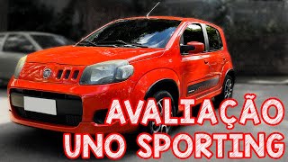 AVALIAÇÃO FIAT UNO SPORTING  Esportivo de verdade e muito maneiro [upl. by Esylle]