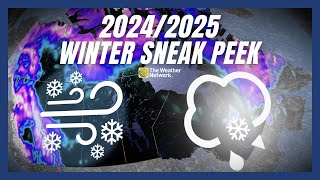 A Sneak Peek at the Winter Forecast for 20242025  winterforecast [upl. by Kantos]