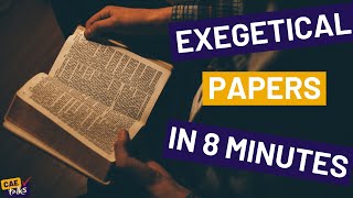 Exegetical Papers in 8 Minutes [upl. by Athena]