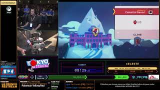 TASBot plays Celeste en 2854 Any  525 Csides SGDQ18 [upl. by Alten]