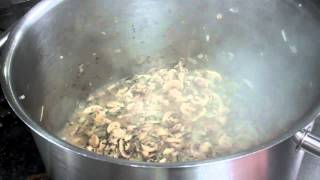 Basic preperation of Chasseur sauce [upl. by Nahc]