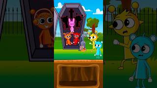 Puzzle revives Pinki in the coffin Sprunki Sprunki Incredibox Challenge shorts [upl. by Loydie]