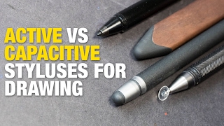 Active vs Capacitive Styluses for Drawing [upl. by Aracal]