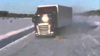 Scania Electronic Stability Program ESP Scania King of The Road  Scania V8 Power Sweden [upl. by Suivatna]