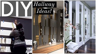 DIY ikea home SEE HOW SHE Changed Her HALLWAY With This SIMPLE Trick [upl. by Adla]