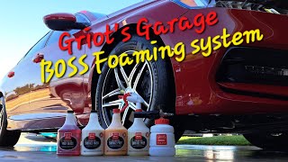 Griots Garage Boss Foaming System  Greeohs [upl. by Gyatt350]