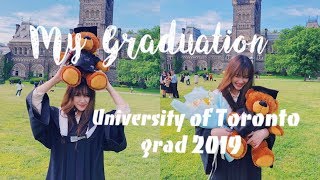 毕业日vlog  多伦多大学毕业典礼全记录！  UofT graduation 2019 [upl. by Beutner]