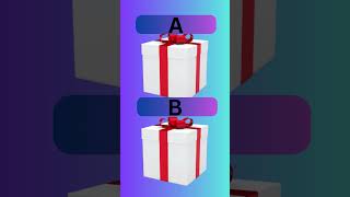 Exciting Gift Box Challenge A amp B Edition🎁💙❤️LUXURY VS FUNNY SELECT BOX AND WIN DREAM HOUSE PART1 [upl. by Morrissey994]