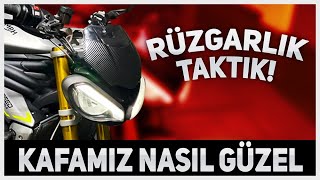 RÜZGARLIK TAKTIK  EFSANE OLDU  SPEED TRIPLE 1200 RS [upl. by Dhiren249]