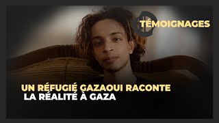 Un réfugié Gazaoui raconte la réalité à Gaza [upl. by Alpers779]