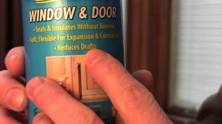 Door Insulation  DIY  How to insulate around a door [upl. by Turino585]