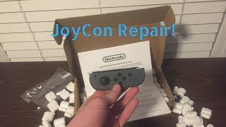 My JoyCon L is back from repair Analog stick not clicking [upl. by Eenalem]