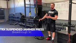 TRX Suspended Jammer Press [upl. by Fatimah651]