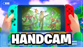 NEW Fortnite Nintendo Switch HANDCAM… [upl. by Tiebold]