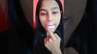 Plumping Lips With toothpaste 😱Actually Its Work🔥 plumping plumplips lipstick hack toothpaste [upl. by Aseram731]