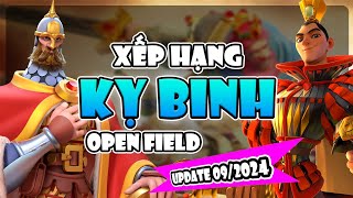 Xếp hạng Kỵ Binh trên Openfield  Rise of Kingdoms [upl. by Notgnihsaw903]