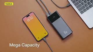 Pin sạc dự phòng OSBaseus StarLord Digital Display Fast Charging Power Bank max 65w  chubevn [upl. by Itsyrk]