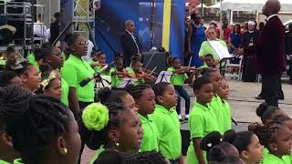 Leerorkest Curacao presenteert zich aan het eiland [upl. by Eilahtan]