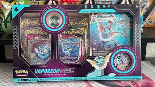 Pokémon TCG Vaporeon VMAX Premium Collection [upl. by Jermyn]