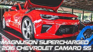 Magnuson Superchargers  2016 Camaro SS gets a Heartbeat TVS2300 Magnuson Supercharger Kit and Tune [upl. by Htidirrem701]