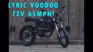 Talking Lyric Voodoo 72V 65MPH Ebike [upl. by Vento841]