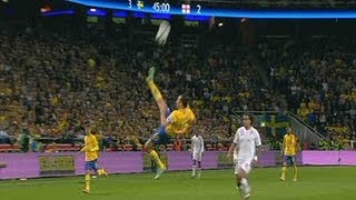 Schweden vs England 42 FULL Highlights HD 141112 Zlatan Ibrahimovic TOP [upl. by Nylirek]