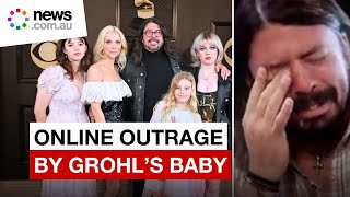 Fans turn on Dave Grohl after baby announcement [upl. by Ahtis]