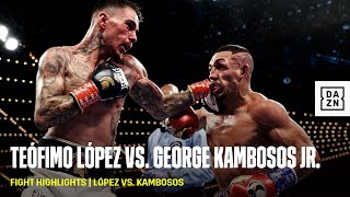 FIGHT HIGHLIGHTS  Teófimo López vs George Kambosos Jr [upl. by Davidde135]