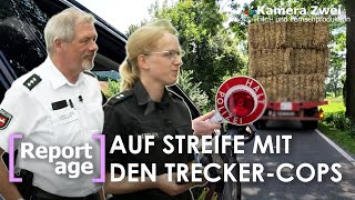 MIT DEN TRECKERCOPS AUF STREIFE  Gefahr auf der Landstraße  Reportage  Kamera Zwei [upl. by Devlin871]