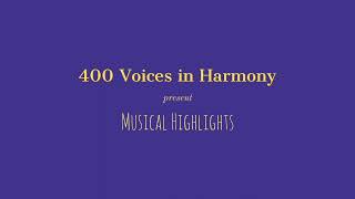 Beauty and the Beast 400 Voices in Harmony [upl. by Aliahs]