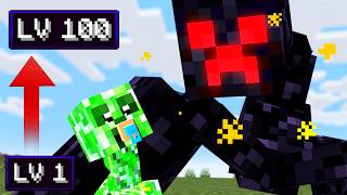 Minecraft but the Mobs can Level Up [upl. by Elraet]