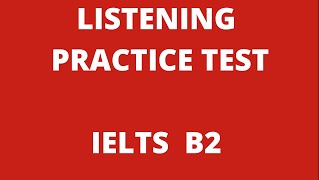 IELTS LISTENING B2 PART 1  E3 IELTS [upl. by Ahseryt]