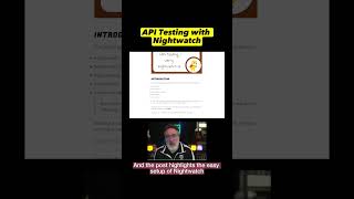 Enable API Testing with Nightwatch in as Little as 15 Minutes 🫢 [upl. by Alegnat488]