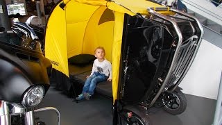 Camp Riders touring motorcycle trailer [upl. by Asital297]