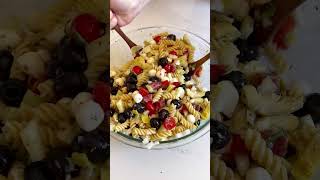 Zesty Italian Pasta Salad [upl. by Anetsirk]