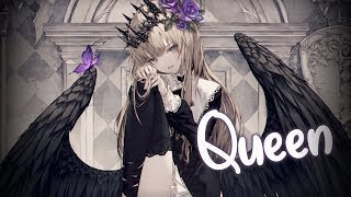 Nightcore  Queen Lyrics [upl. by Attennaj319]