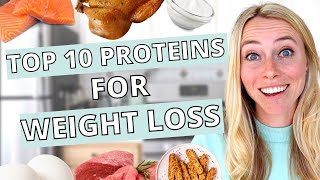 10 Best High Protein Foods For WEIGHT LOSS [upl. by Ajad157]