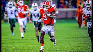 Travis Etienne Career Highlights 20172020  Clemson RB 9 [upl. by Immac842]