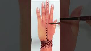 Simple designs mehndi Mehendi design mehndi design मेंहदी mehndi arabimehndi [upl. by Lebam]