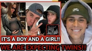 TWINS Justin Bieber CRYPTIC POST On IG Reveals To The WORLD Couple EXPECTING TWINS [upl. by Ycrem]