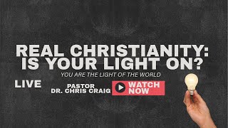 ARE YOU THE LIGHT OF THE WORLD  PASTOR DR CHRIS CRAIG [upl. by Haelhsa]