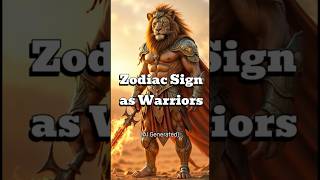 Zodiac Signs as Warriors [upl. by Oicafinob]