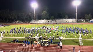 Lake Brantley Marching Patriot Band  Halftime 982023 [upl. by Maribeth684]