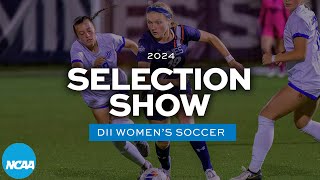 2024 NCAA DII womens soccer championship selection show [upl. by Sutton891]