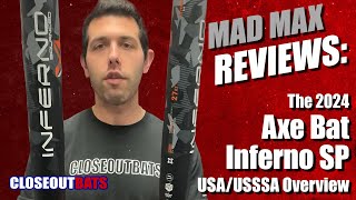 Axe Bat Inferno Slowpitch Bat USAUSSSA Overview 2024 [upl. by Hannover]