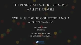 Mallet Ensemble Gyil Music Song Collection No 2 [upl. by Elok]