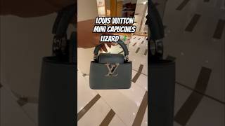 LV Mini Capucines 🤩🦎 Check it out on my “Las Vegas Vlog” louisvuittonlover lvcapucines lvlover [upl. by Emmey]