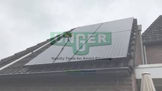 Demonstratie zonnepalenen schoonmaken  Unger nLite Solarsets [upl. by Duer]